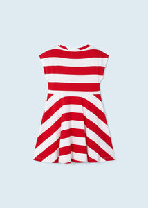 Mayoral Girl Striped Cotton Dress