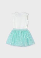 Load image into Gallery viewer, Mayoral Girl Printed Tshirt and Tulle Skirt Set
