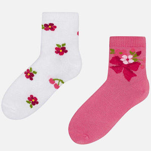 Mayoral Flower Socks Set